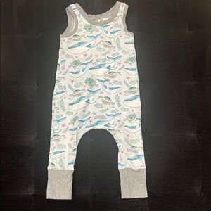 Sleeveless Ocean Romper